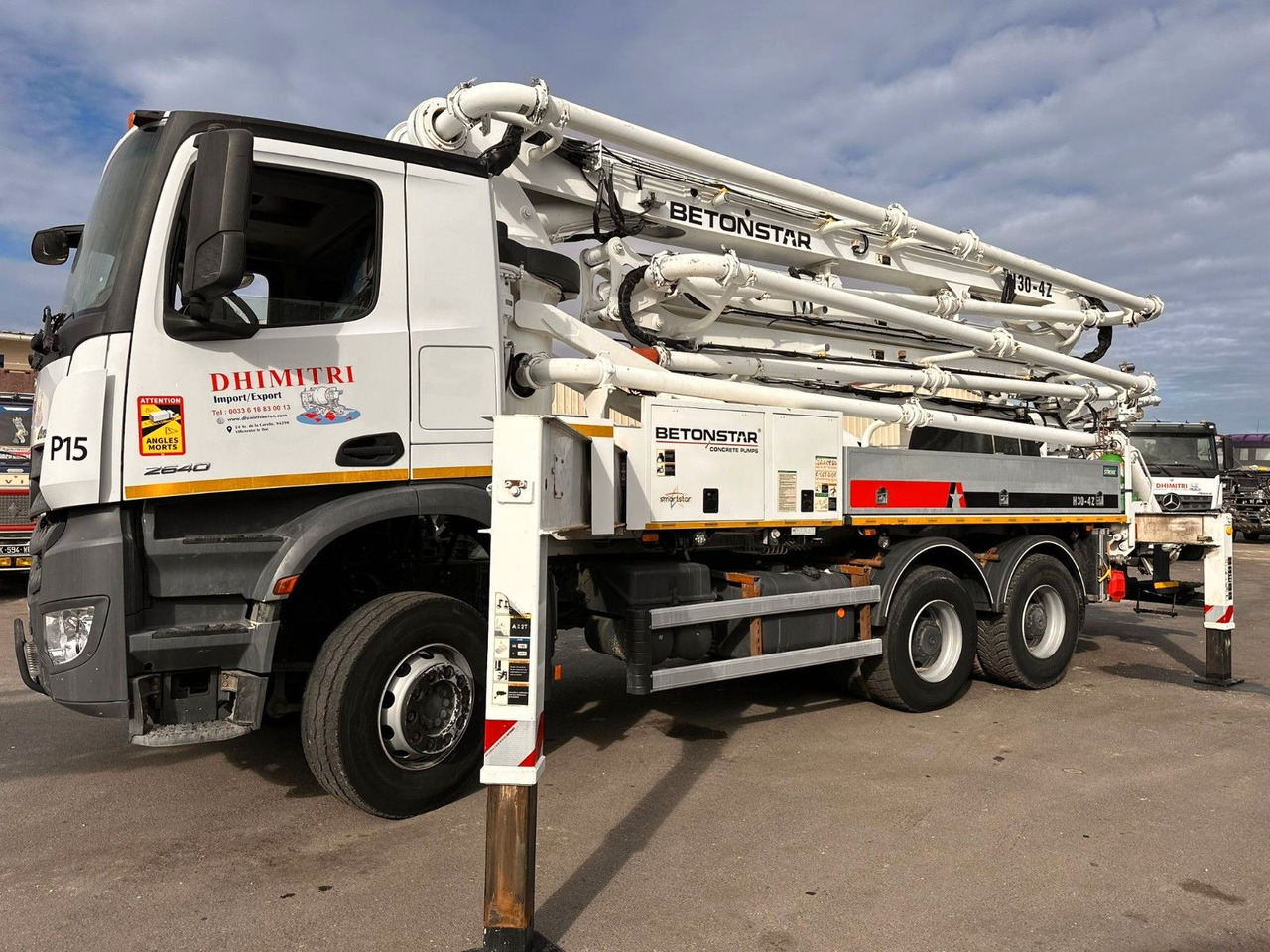 Mercedes-Benz Arocs 2640 - Betongpump: bild 1 Mercedes-Benz Arocs 2640 - Betongpump: bild 1