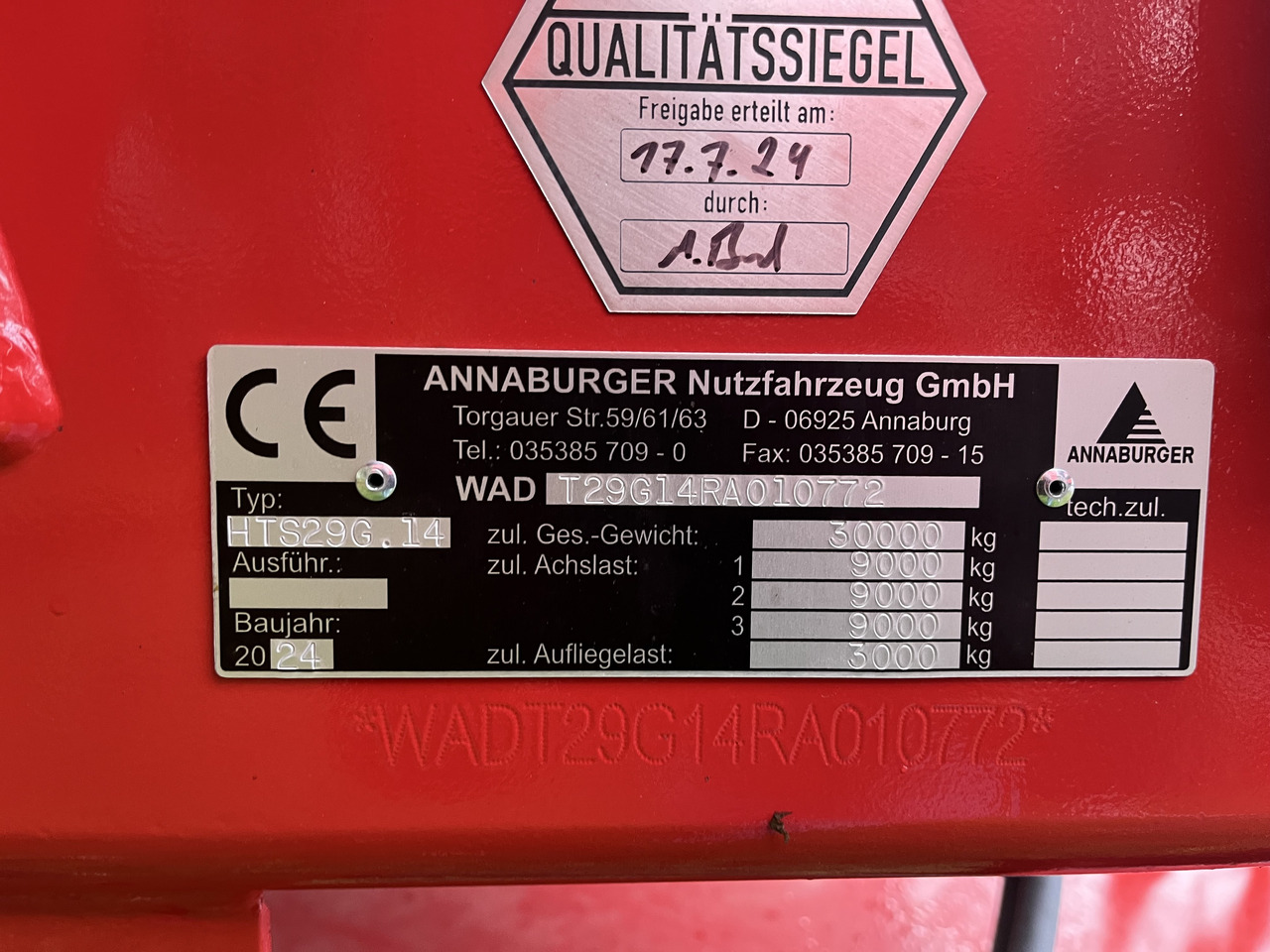 Annaburger HTS29G.14 PA - Tippbil lastbil: bild 2 Annaburger HTS29G.14 PA - Tippbil lastbil: bild 2
