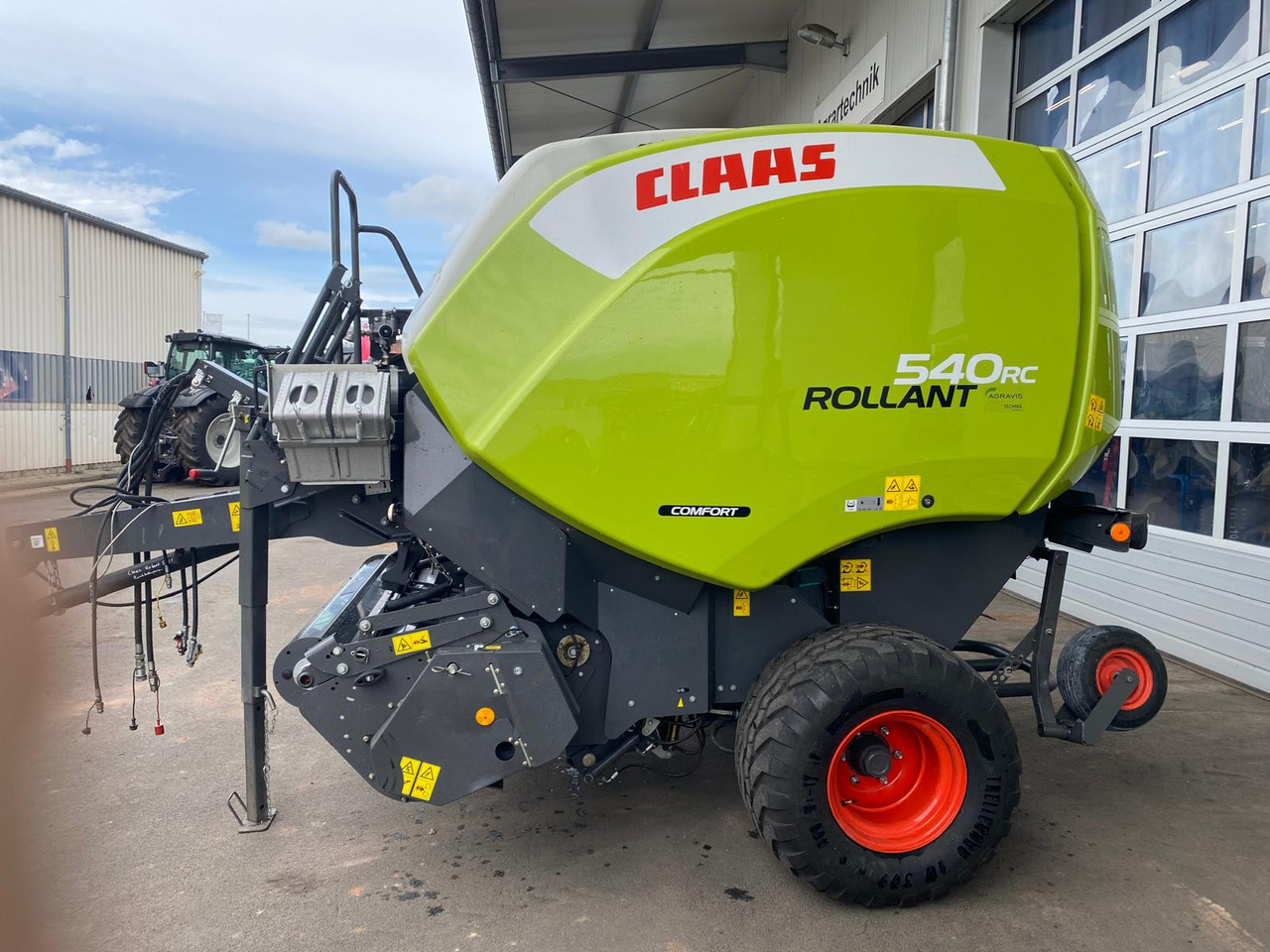 Claas Rollant 540 RC Comfort - Utrustning för vallskörd: bild 1 Claas Rollant 540 RC Comfort - Utrustning för vallskörd: bild 1