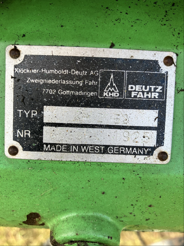 Deutz-Fahr KH 252 - Hövändare: bild 2 Deutz-Fahr KH 252 - Hövändare: bild 2