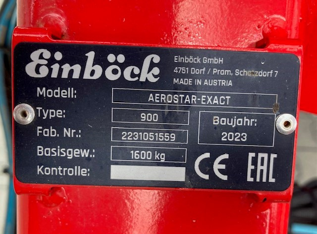Einböck AEROSTAR-EXACT 900 - Harv: bild 2 Einböck AEROSTAR-EXACT 900 - Harv: bild 2