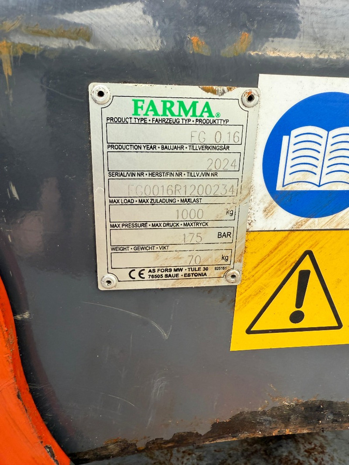 Farma Rückeanhänger mit Kran - Skogsvagn: bild 2 Farma Rückeanhänger mit Kran - Skogsvagn: bild 2