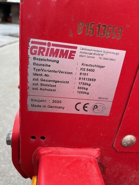 Grimme Krautschlegler KS 5400 - Skördemaskin: bild 4 Grimme Krautschlegler KS 5400 - Skördemaskin: bild 4
