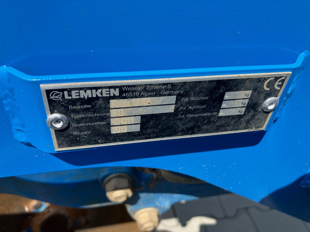 Lemken Rubin 10 - Harv: bild 2 Lemken Rubin 10 - Harv: bild 2