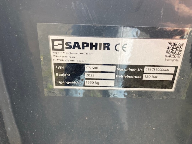 Saphir ClearStar 600 Strohstriegel - Harv: bild 2 Saphir ClearStar 600 Strohstriegel - Harv: bild 2