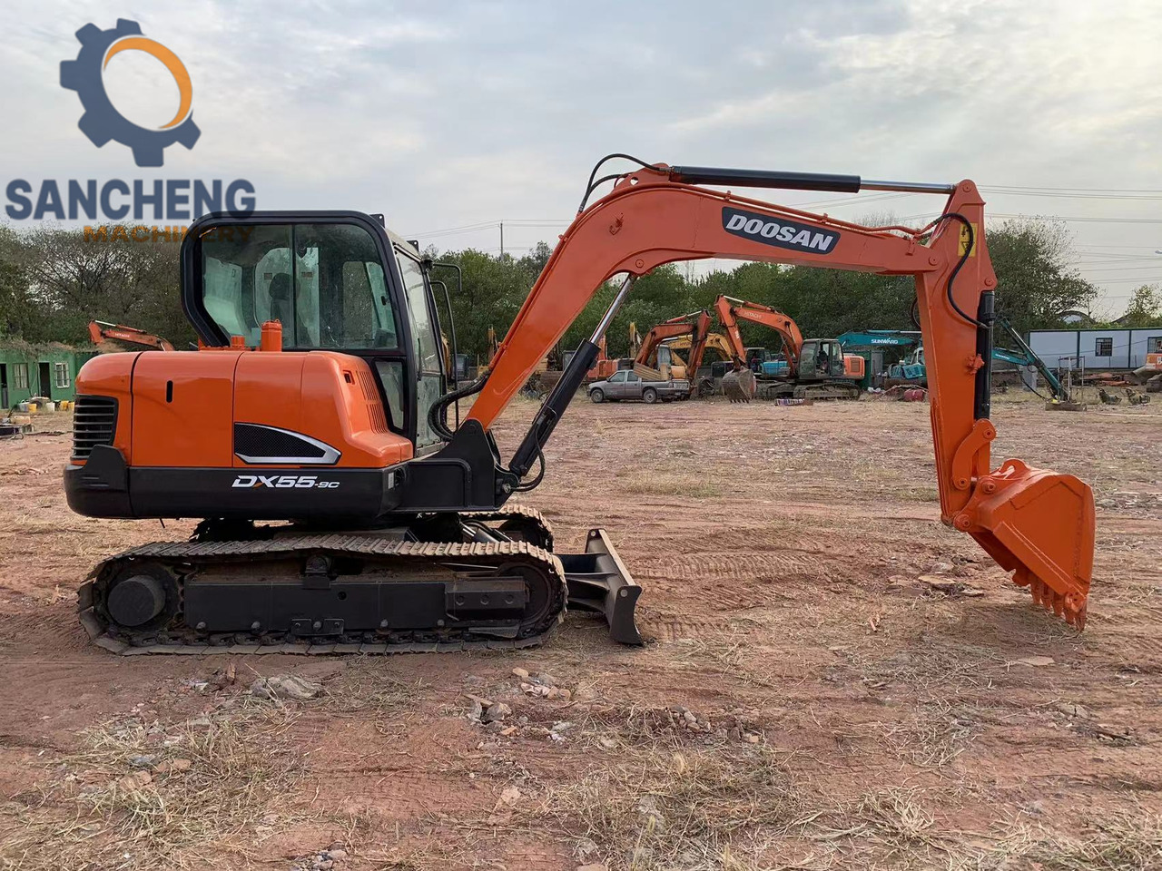 DOOSAN DX55 - Grävmaskin: bild 3 DOOSAN DX55 - Grävmaskin: bild 3