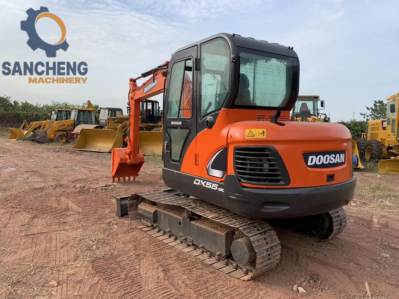 DOOSAN DX55 - Grävmaskin: bild 2 DOOSAN DX55 - Grävmaskin: bild 2