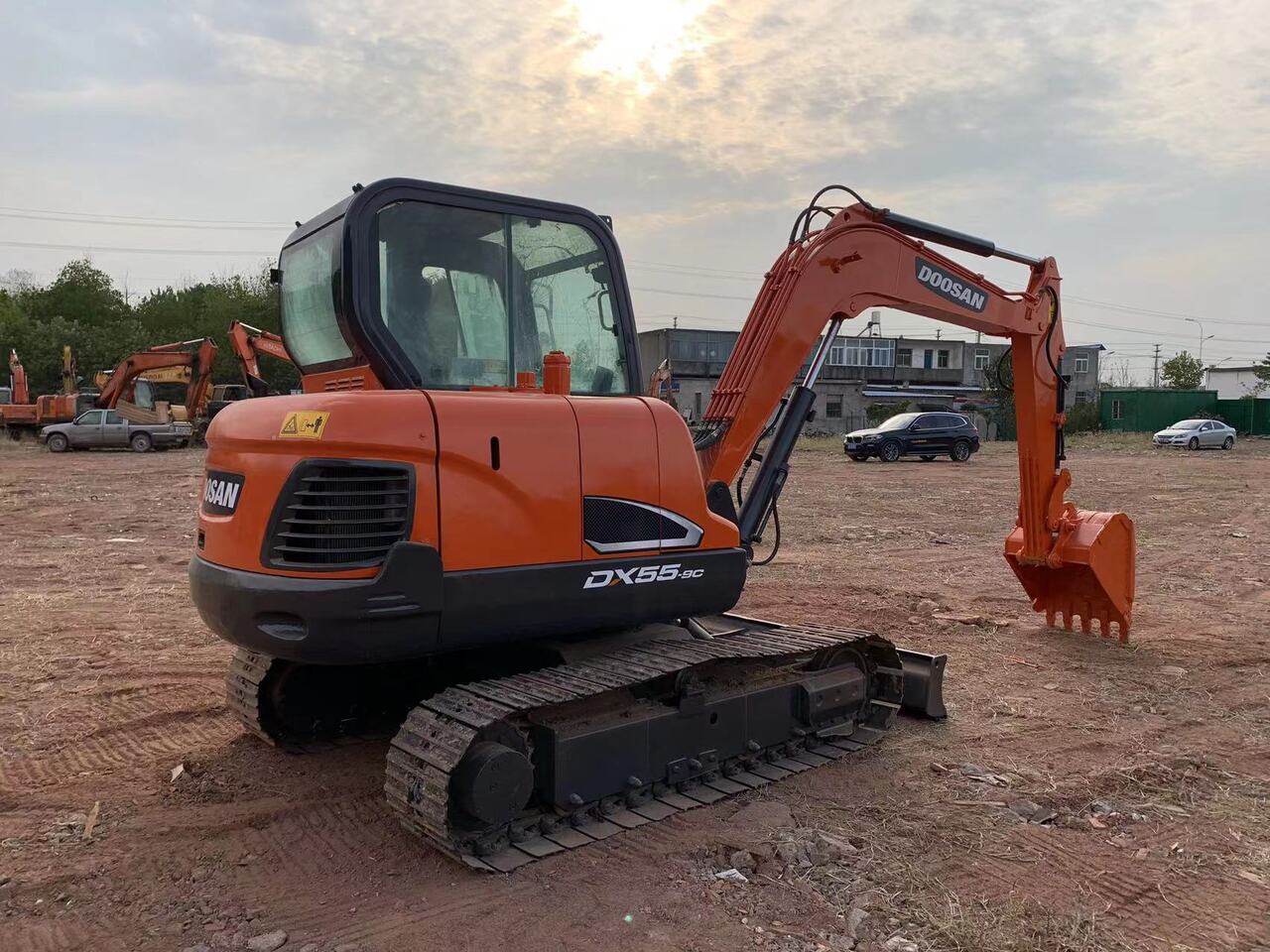 DOOSAN DX55 - Grävmaskin: bild 3 DOOSAN DX55 - Grävmaskin: bild 3