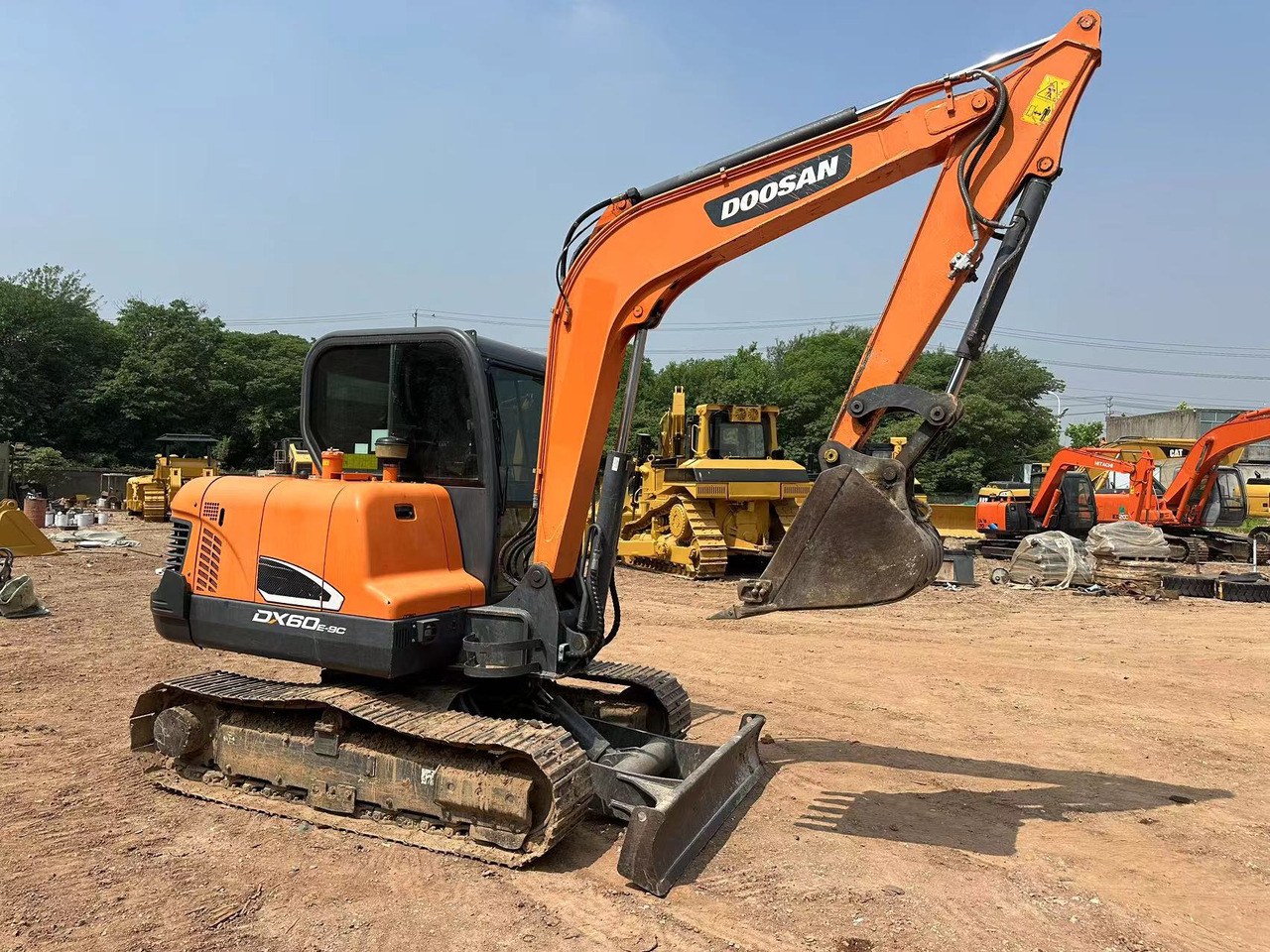 DOOSAN DX60 - Minigrävmaskin: bild 4 DOOSAN DX60 - Minigrävmaskin: bild 4