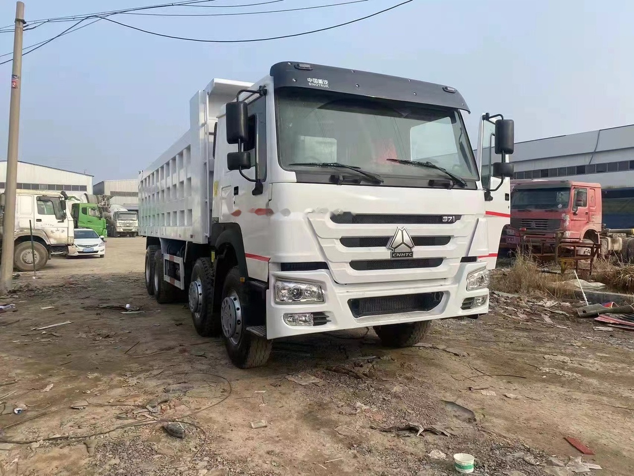 SINOTRUK HOWO 371 Tipper truck - Tippbil lastbil: bild 4 SINOTRUK HOWO 371 Tipper truck - Tippbil lastbil: bild 4