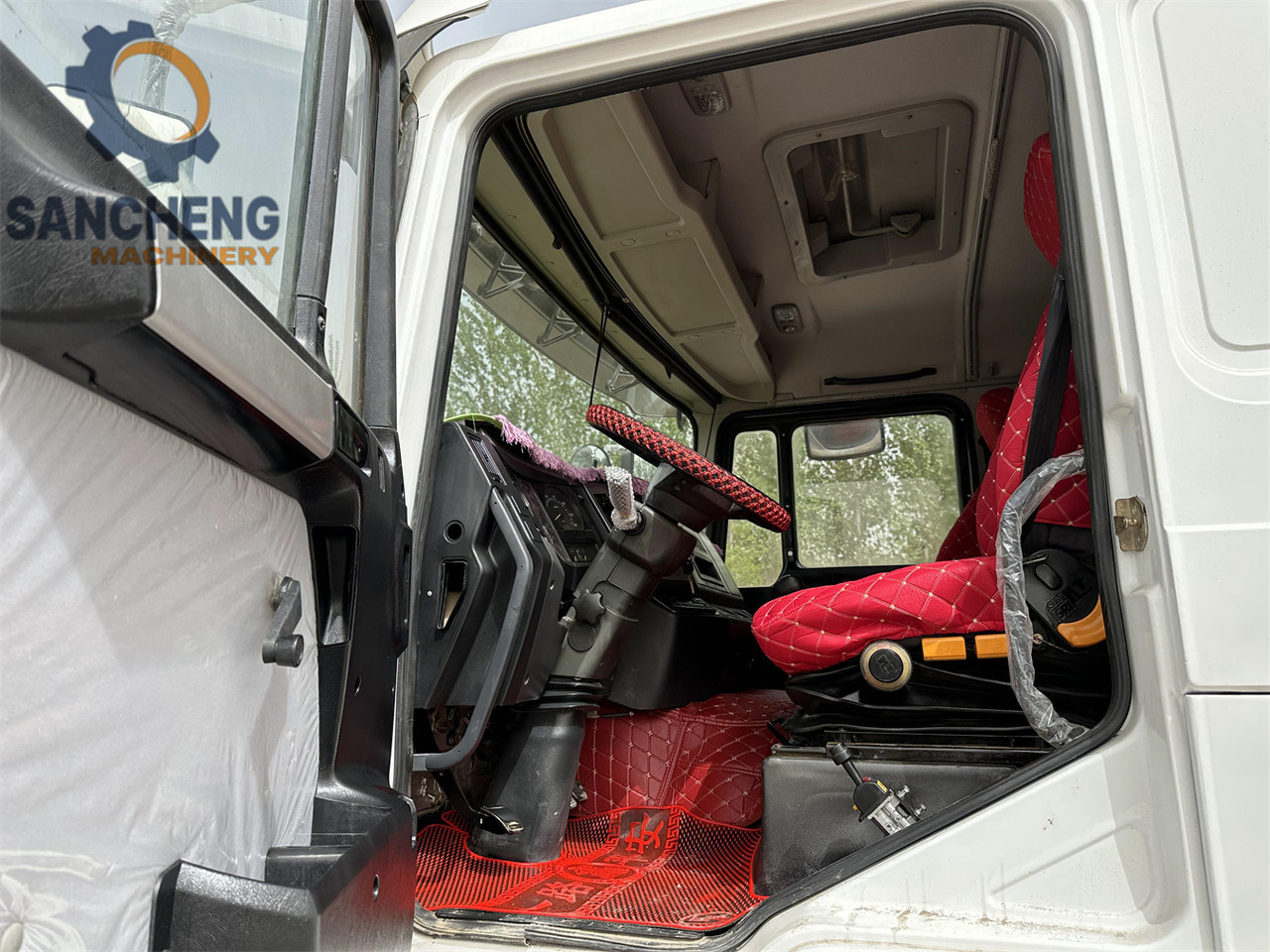 Tippbil lastbil för transportering lösa material Shacman F3000: bild 7