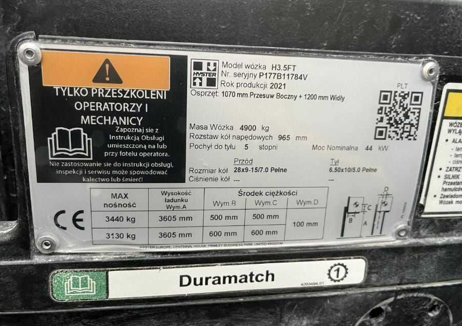 Hyster H3.5FT - Gasoltruck: bild 5 Hyster H3.5FT - Gasoltruck: bild 5