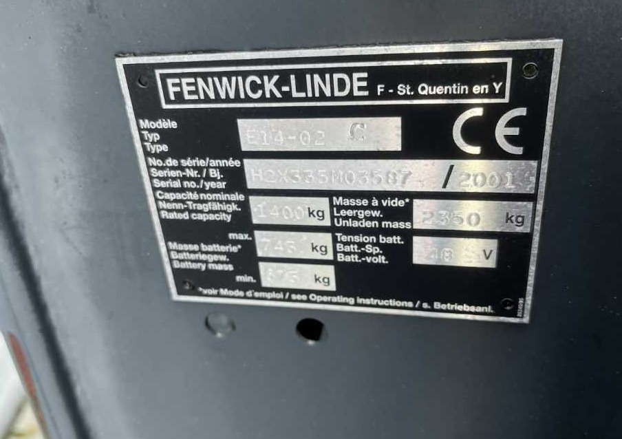 Linde E14 - Eltruck: bild 4 Linde E14 - Eltruck: bild 4