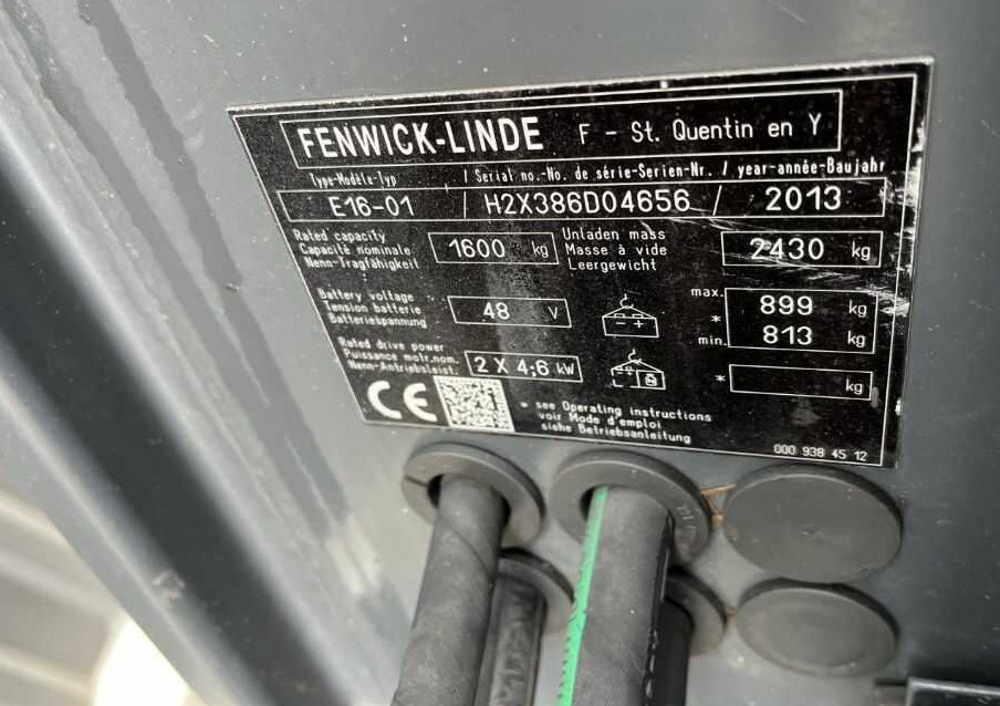 Linde E16-01 - Eltruck: bild 4 Linde E16-01 - Eltruck: bild 4