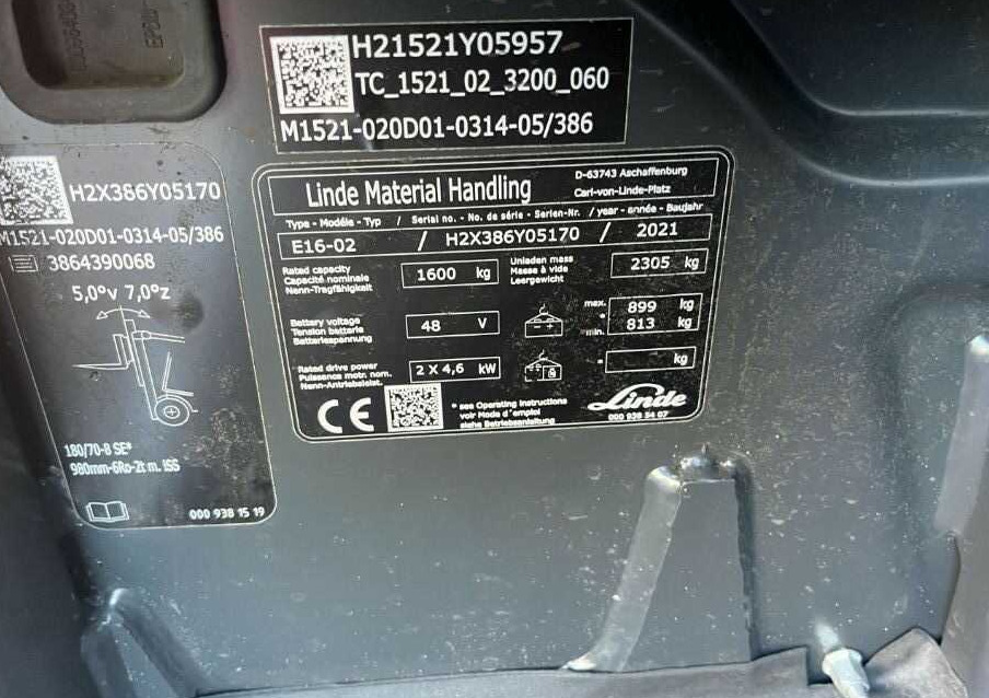 Linde E16-02 - Eltruck: bild 4 Linde E16-02 - Eltruck: bild 4