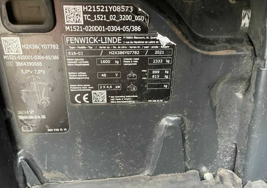 Linde E16-02 - Eltruck: bild 4 Linde E16-02 - Eltruck: bild 4