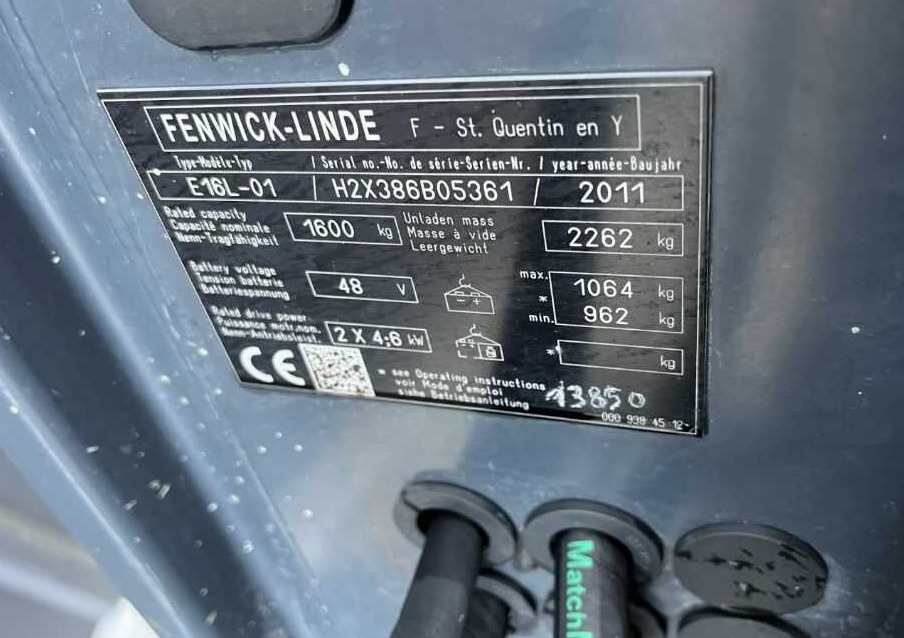 Linde E16L-02 - Eltruck: bild 4 Linde E16L-02 - Eltruck: bild 4