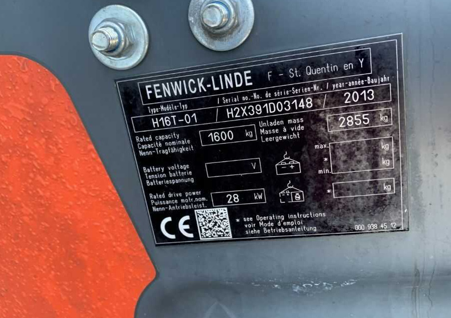 Linde H16T-01 - Gasoltruck: bild 4 Linde H16T-01 - Gasoltruck: bild 4