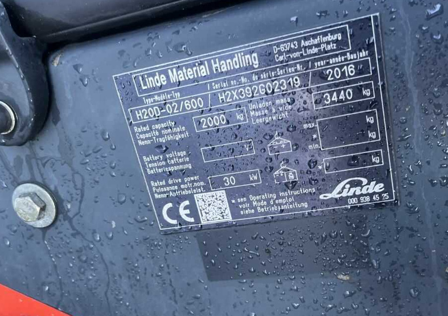Linde H20D-02/600 - Dieseltruck: bild 4 Linde H20D-02/600 - Dieseltruck: bild 4
