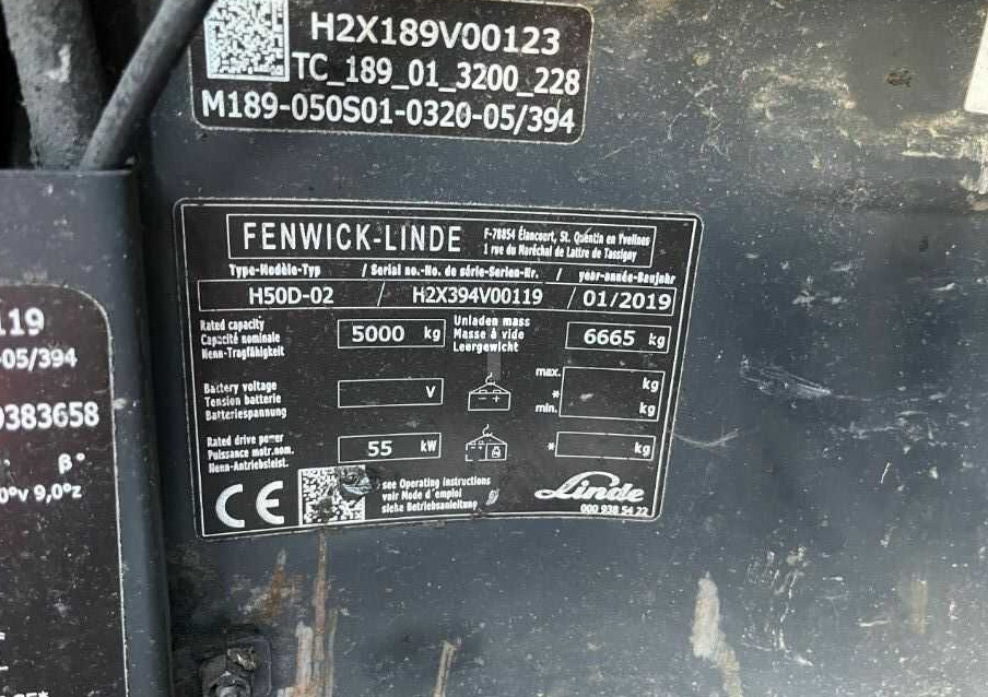 Linde H50D-02 - Dieseltruck: bild 4 Linde H50D-02 - Dieseltruck: bild 4