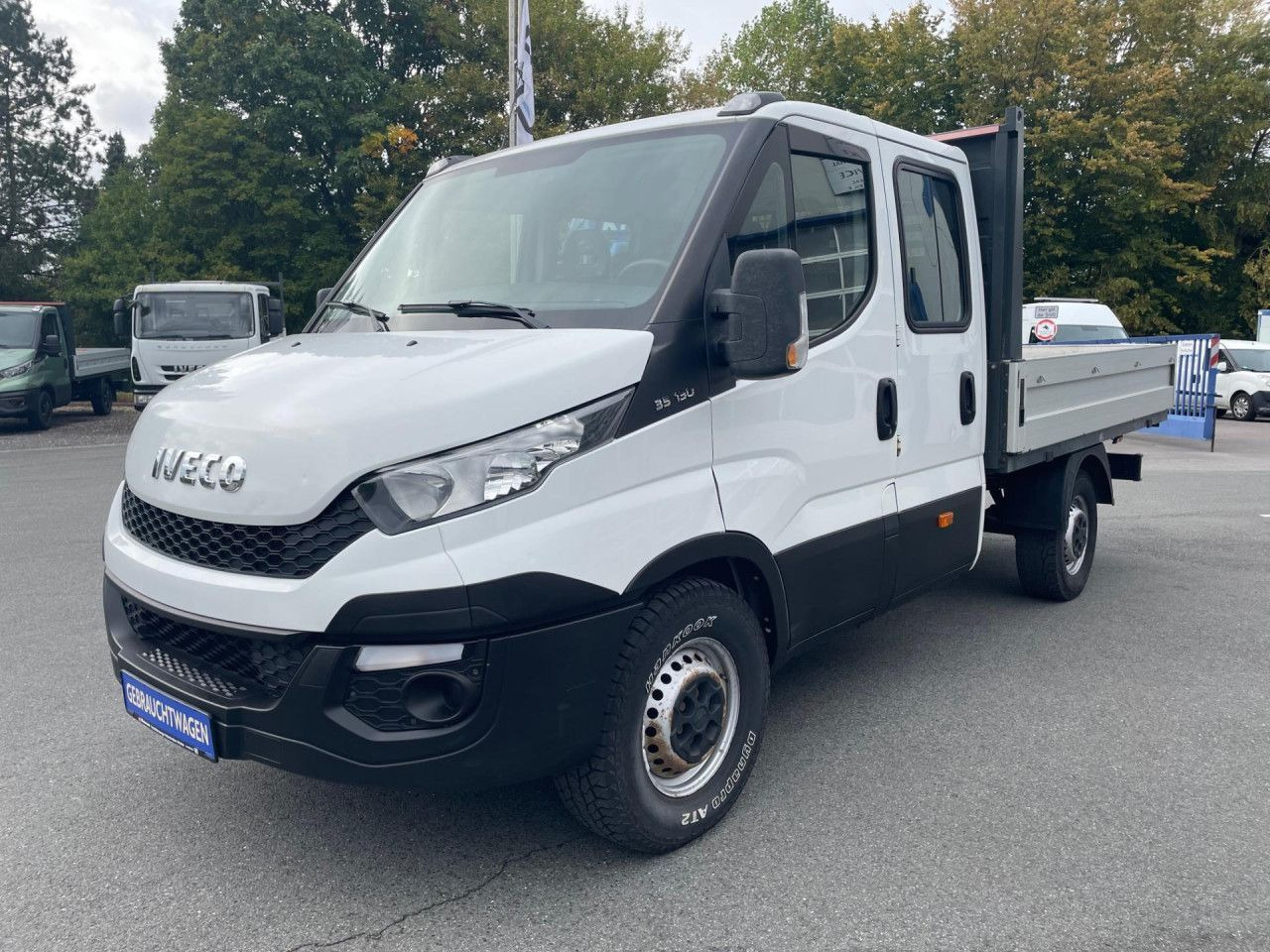 Iveco Daily 35S13D Euro5 AHK ZV - Transportbil med flak, Dubbelhytt transportbil: bild 1 Iveco Daily 35S13D Euro5 AHK ZV - Transportbil med flak, Dubbelhytt transportbil: bild 1