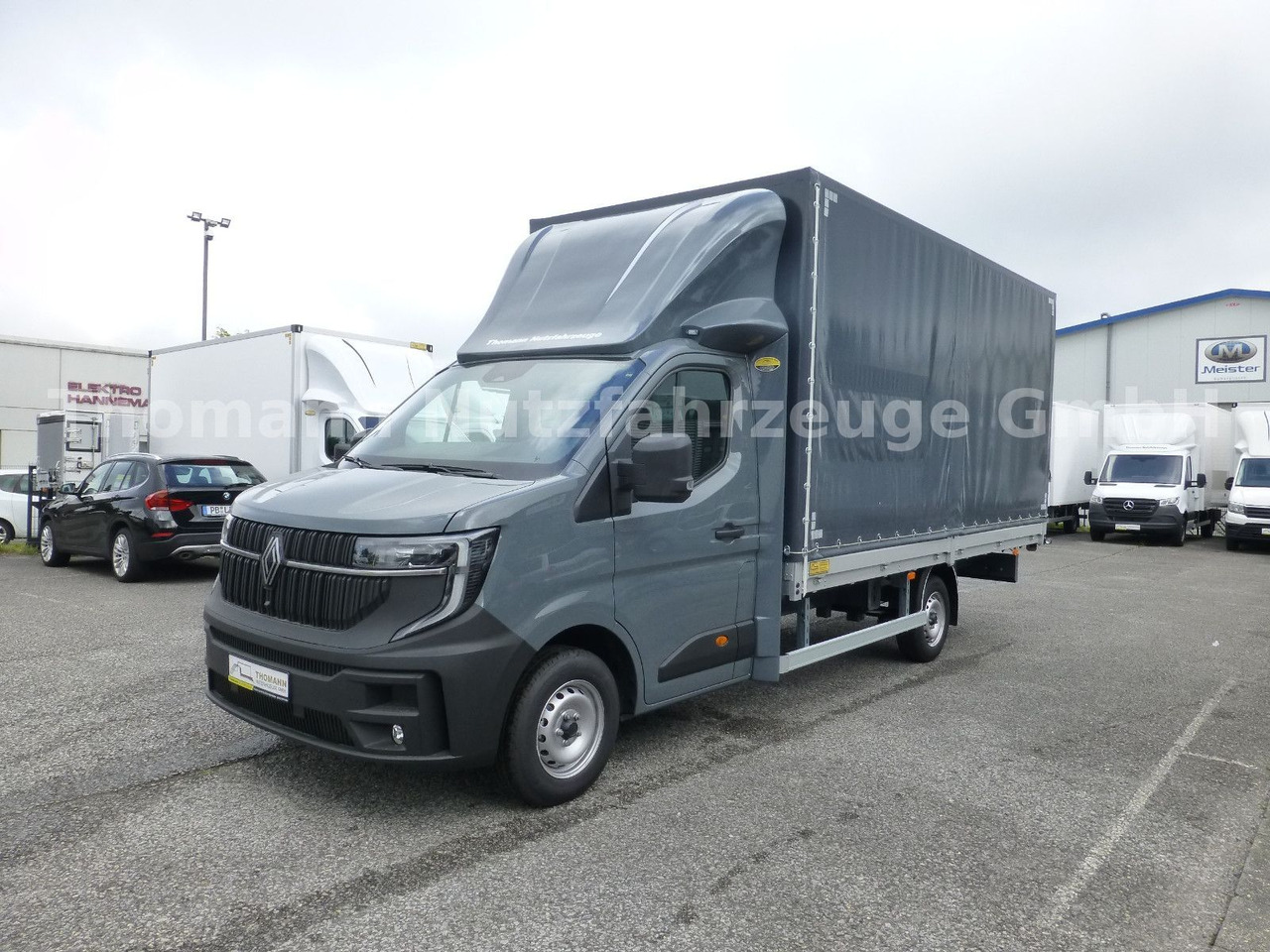 Renault NEW Master Pritsche Plane Premium 2025 - Transportbil med kapell: bild 3 Renault NEW Master Pritsche Plane Premium 2025 - Transportbil med kapell: bild 3