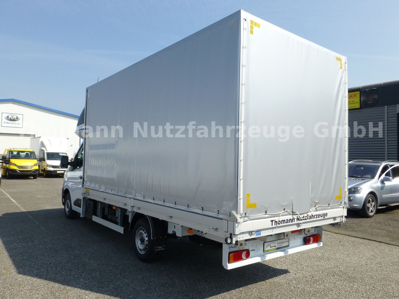 Renault NEW Master Pritsche Plane Schlafkabine - Transportbil med kapell: bild 4 Renault NEW Master Pritsche Plane Schlafkabine - Transportbil med kapell: bild 4
