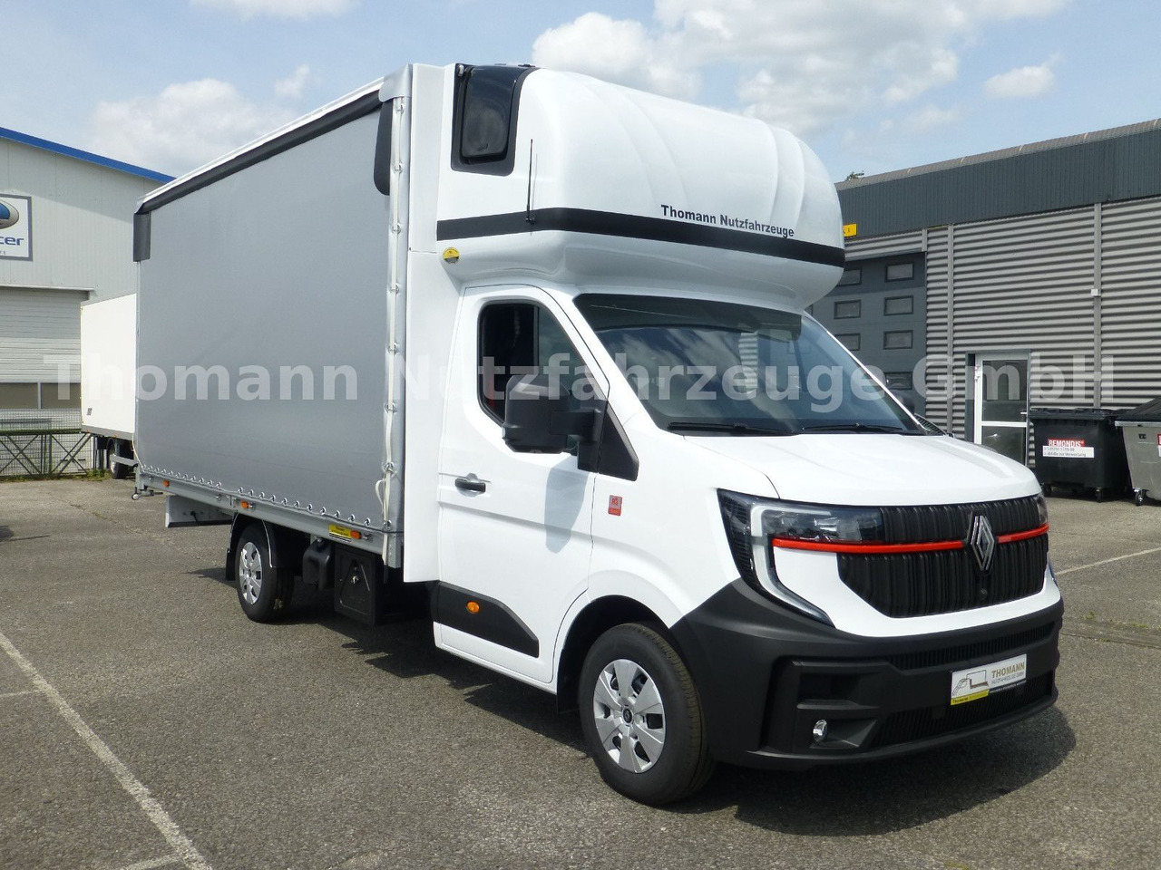 Renault NEW Master Pritsche Plane Schlafkabine - Transportbil med kapell: bild 3 Renault NEW Master Pritsche Plane Schlafkabine - Transportbil med kapell: bild 3