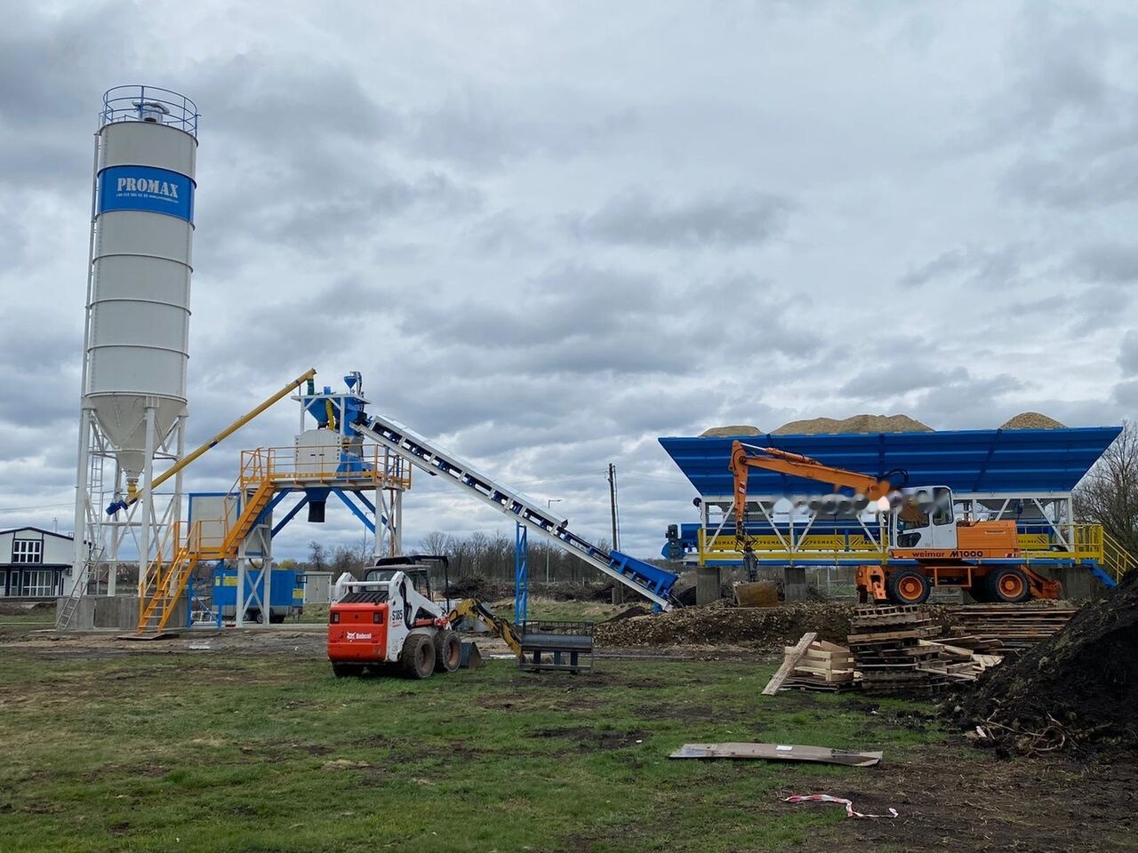 Promax Compact Concrete Batching Plant PROMAX C60-SNG LINE (60m³/h) - Betongfabrik: bild 4 Promax Compact Concrete Batching Plant PROMAX C60-SNG LINE (60m³/h) - Betongfabrik: bild 4