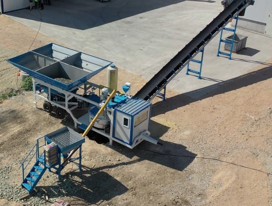 Promax Mobile Concrete Batching Plant PROMAX M35-PLNT (35m³/h) - Betongblandare: bild 1 Promax Mobile Concrete Batching Plant PROMAX M35-PLNT (35m³/h) - Betongblandare: bild 1