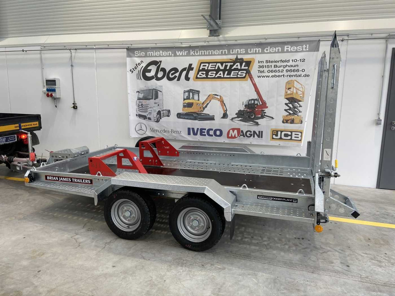 Brian James Cargo Digger Plant 2 / Länge: 3.200mm / 3.500kg - Låg lastare trailer: bild 4 Brian James Cargo Digger Plant 2 / Länge: 3.200mm / 3.500kg - Låg lastare trailer: bild 4