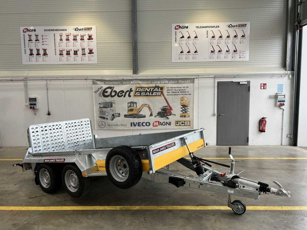 Brian James General Plant / kippbar / Länge: 3.1m / 3.500kg - Låg lastare trailer: bild 1 Brian James General Plant / kippbar / Länge: 3.1m / 3.500kg - Låg lastare trailer: bild 1