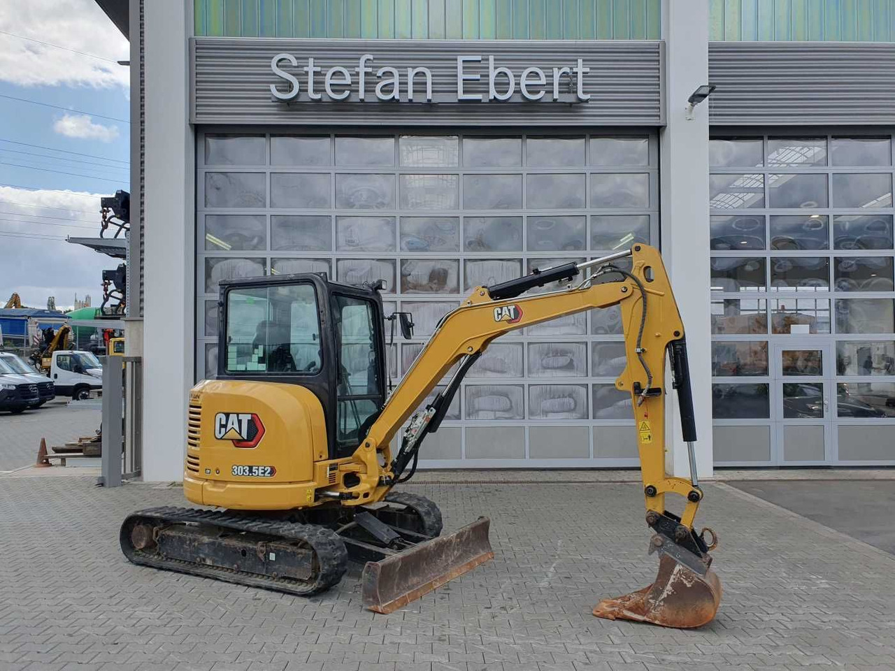 CAT 303.5E2CR / nur 2.107h! / 1x Tieflöffel / 2021 - Minigrävmaskin: bild 1 CAT 303.5E2CR / nur 2.107h! / 1x Tieflöffel / 2021 - Minigrävmaskin: bild 1