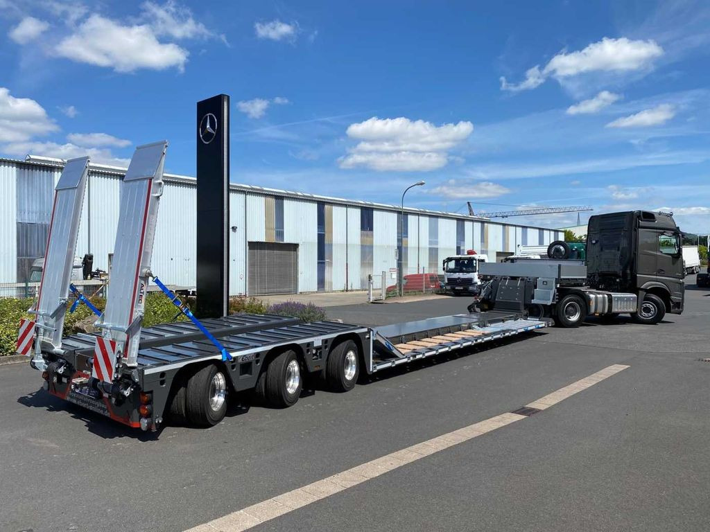 EBERT TLS 55 ATV / Tele / 39,5to Nutzlast - Låg lastare semitrailer: bild 1 EBERT TLS 55 ATV / Tele / 39,5to Nutzlast - Låg lastare semitrailer: bild 1