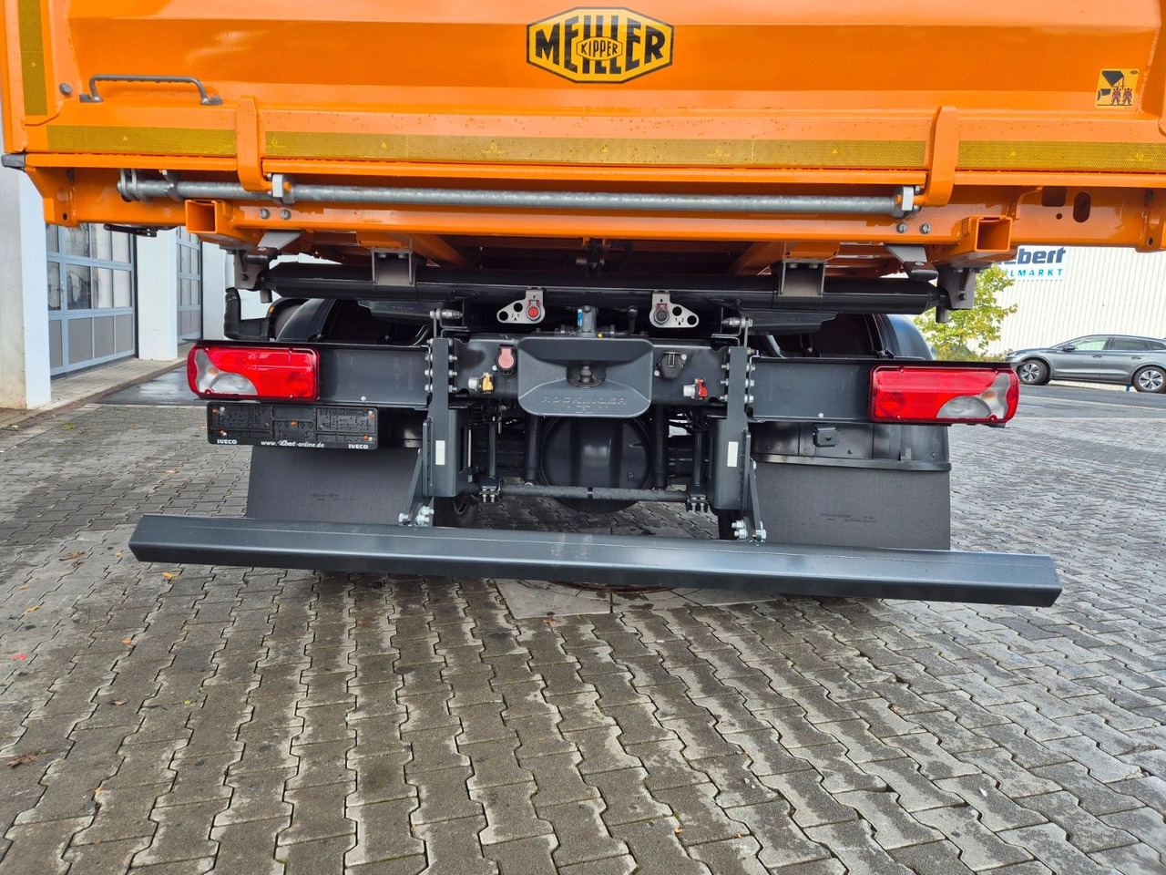 Tippbil lastbil Iveco Eurocargo ML180E32K 4x2 Meiller AHK: bild 9