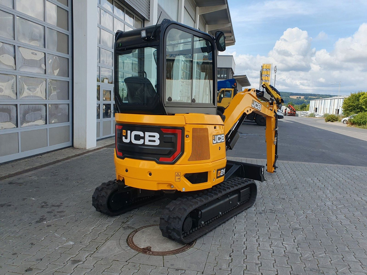 JCB 26C-1 Pro Cab / Neufahrzeug / Planierschild - Minigrävmaskin: bild 4 JCB 26C-1 Pro Cab / Neufahrzeug / Planierschild - Minigrävmaskin: bild 4