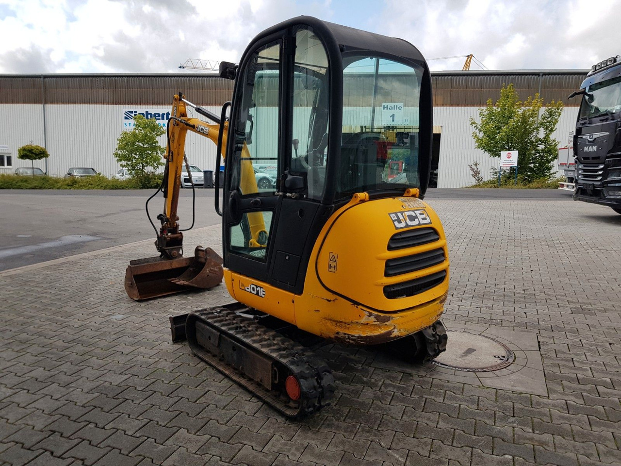 JCB 8018 / 3.420h / hydrl. Grabenräumer / Tieflöffel - Minigrävmaskin: bild 5 JCB 8018 / 3.420h / hydrl. Grabenräumer / Tieflöffel - Minigrävmaskin: bild 5