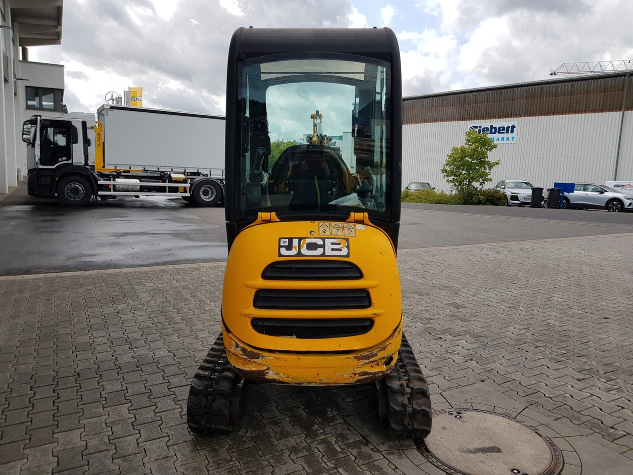 JCB 8018 / 3.420h / hydrl. Grabenräumer / Tieflöffel - Minigrävmaskin: bild 4 JCB 8018 / 3.420h / hydrl. Grabenräumer / Tieflöffel - Minigrävmaskin: bild 4
