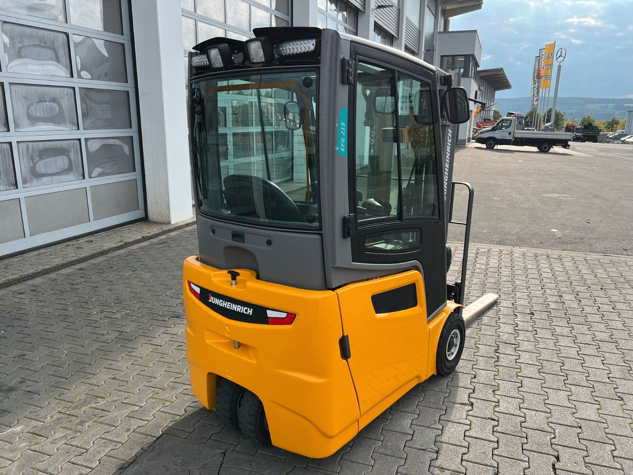 Jungheinrich EFG 215 / Triplex: 4.25m! / SS / 4.029h - Eltruck: bild 4 Jungheinrich EFG 215 / Triplex: 4.25m! / SS / 4.029h - Eltruck: bild 4