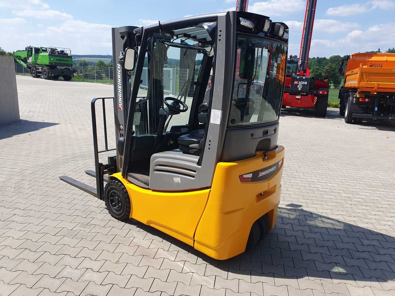 Jungheinrich EFG 215 / Triplex 4.25m / SS / nur 1.680h / 2021 - Eltruck: bild 5 Jungheinrich EFG 215 / Triplex 4.25m / SS / nur 1.680h / 2021 - Eltruck: bild 5