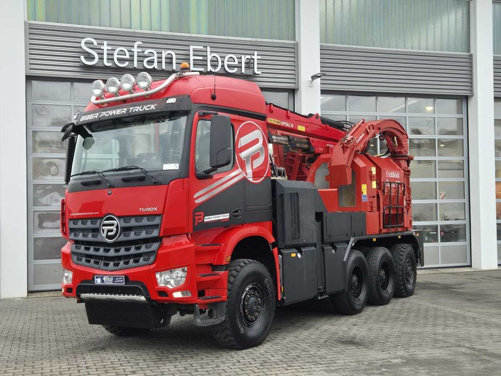 Mercedes-Benz TUROX 8x8 Eschlböck Biber 92 Holzhacker / 1.512h - Lastbil: bild 1 Mercedes-Benz TUROX 8x8 Eschlböck Biber 92 Holzhacker / 1.512h - Lastbil: bild 1