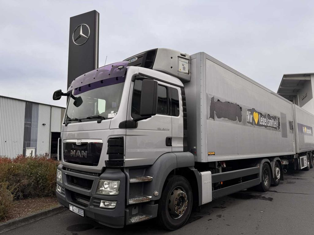 MAN TGS 26.440 6x2-2 LL Carrier LBW Lift-+Lenkachse - Kylbil lastbil: bild 1 MAN TGS 26.440 6x2-2 LL Carrier LBW Lift-+Lenkachse - Kylbil lastbil: bild 1