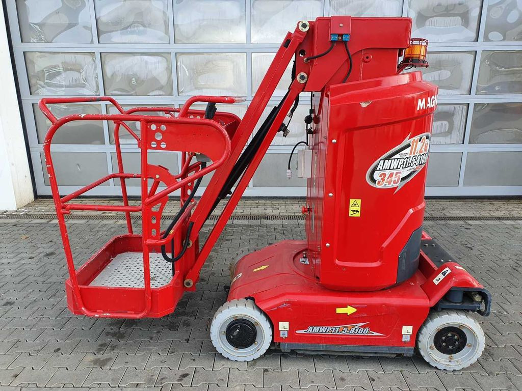 Magni AMWP 11.5-8100 / MJP11.5AC / 11,2m / 179h! - Pelarlift: bild 2 Magni AMWP 11.5-8100 / MJP11.5AC / 11,2m / 179h! - Pelarlift: bild 2