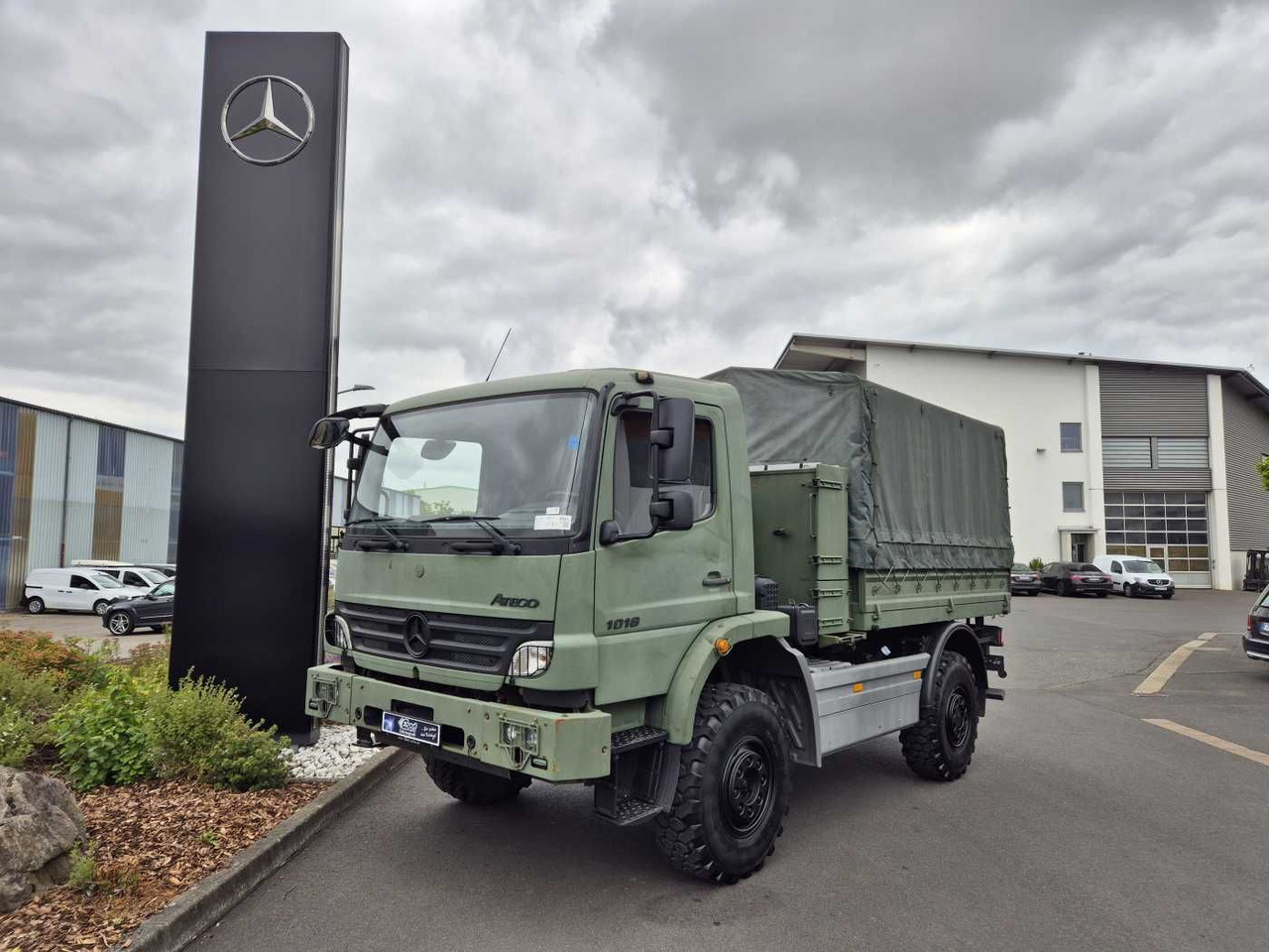 Mercedes-Benz Atego 1018 A 4x4 Singlebereifung 6 Stück vorh. - Kapellbil: bild 1 Mercedes-Benz Atego 1018 A 4x4 Singlebereifung 6 Stück vorh. - Kapellbil: bild 1