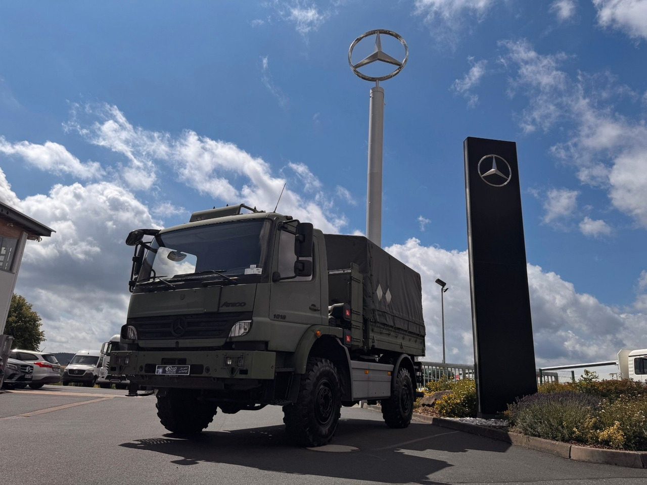Mercedes-Benz Atego 1018 A 4x4 Singlebereifung 7 Stück vorh. - Kapellbil: bild 1 Mercedes-Benz Atego 1018 A 4x4 Singlebereifung 7 Stück vorh. - Kapellbil: bild 1