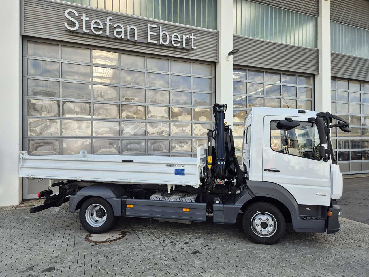 Mercedes-Benz Atego 823 KK Kipper+Kran+Funk+Greifersteuerung - Transportbil med tippflak: bild 5 Mercedes-Benz Atego 823 KK Kipper+Kran+Funk+Greifersteuerung - Transportbil med tippflak: bild 5