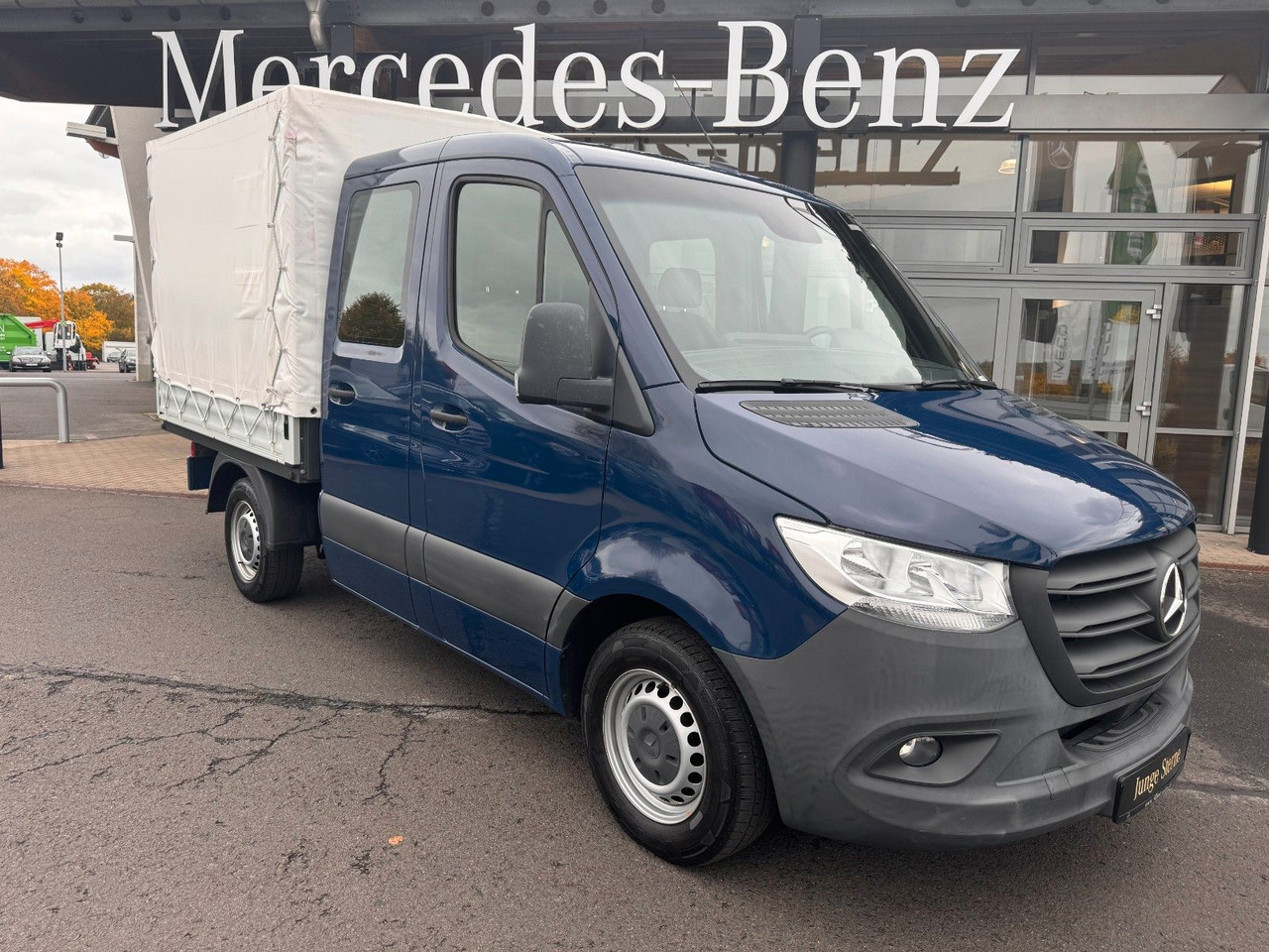 Mercedes-Benz Sprinter 215 CDI DoKa 9G Klima AHK SHZ - Transportbil med kapell, Dubbelhytt transportbil: bild 1 Mercedes-Benz Sprinter 215 CDI DoKa 9G Klima AHK SHZ - Transportbil med kapell, Dubbelhytt transportbil: bild 1