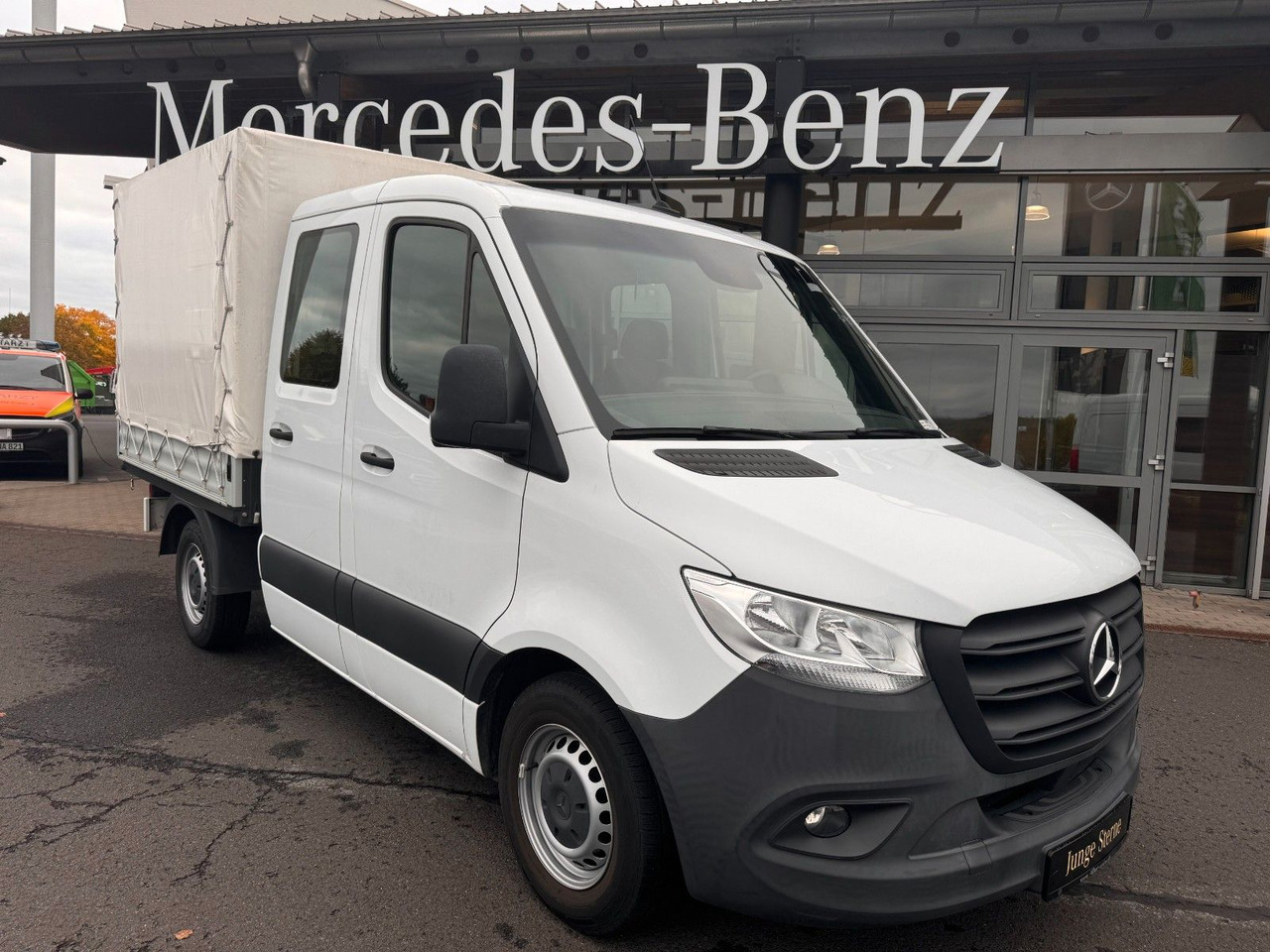 Mercedes-Benz Sprinter 215 CDI DoKa 9G Klima AHK SHZ - Transportbil med kapell, Dubbelhytt transportbil: bild 1 Mercedes-Benz Sprinter 215 CDI DoKa 9G Klima AHK SHZ - Transportbil med kapell, Dubbelhytt transportbil: bild 1