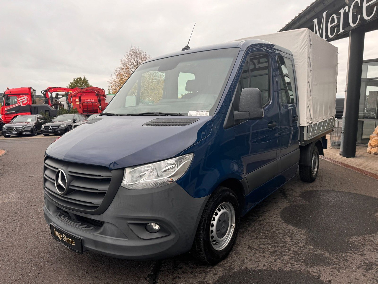 Mercedes-Benz Sprinter 215 CDI DoKa 9G Klima AHK SHZ - Transportbil med kapell, Dubbelhytt transportbil: bild 3 Mercedes-Benz Sprinter 215 CDI DoKa 9G Klima AHK SHZ - Transportbil med kapell, Dubbelhytt transportbil: bild 3
