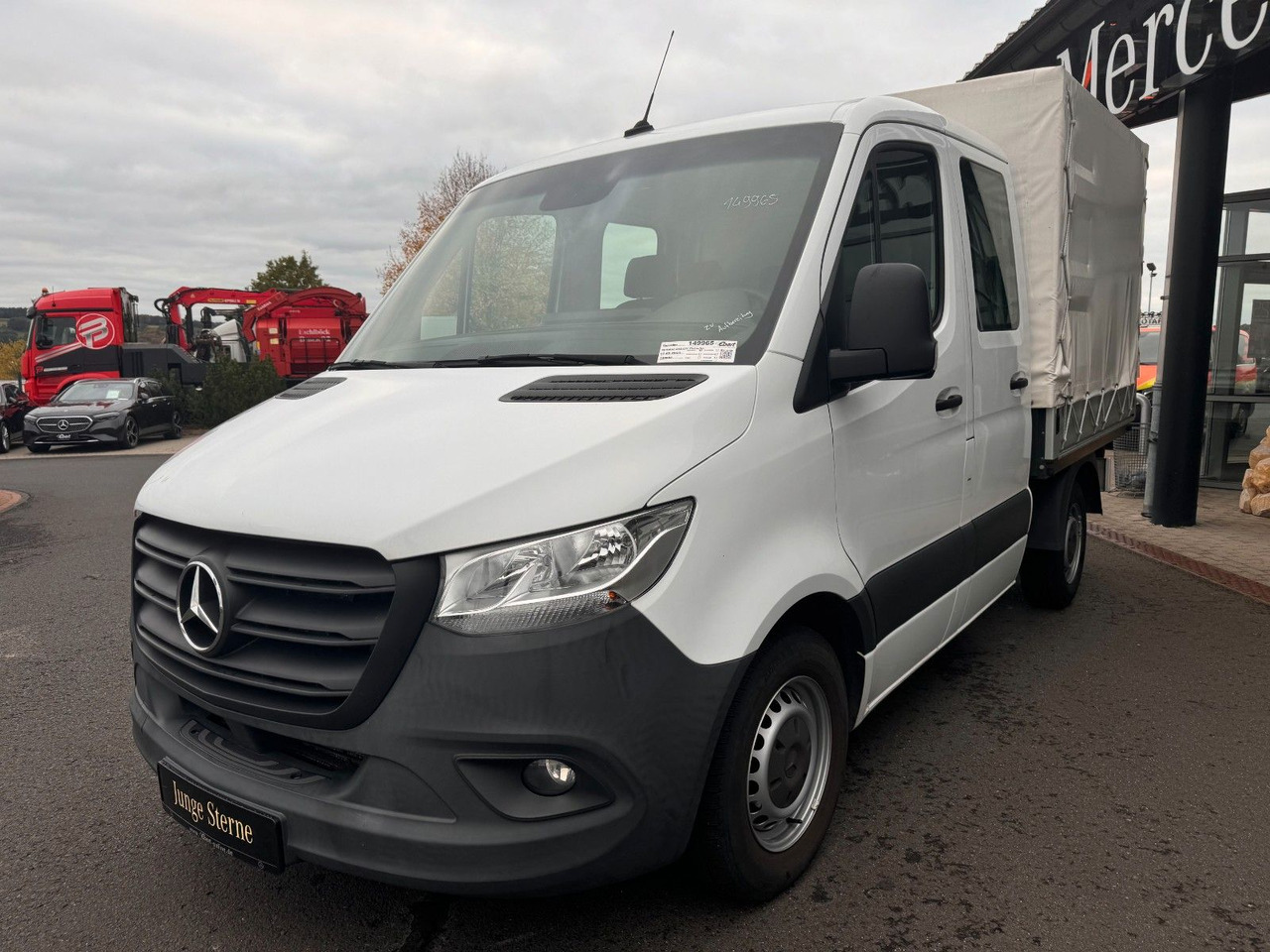 Mercedes-Benz Sprinter 215 CDI DoKa 9G Klima AHK SHZ - Transportbil med flak, Dubbelhytt transportbil: bild 3 Mercedes-Benz Sprinter 215 CDI DoKa 9G Klima AHK SHZ - Transportbil med flak, Dubbelhytt transportbil: bild 3